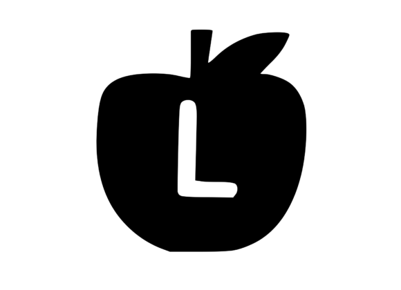Apple with Children's Playful Mono: A Perfect Craft Graphic