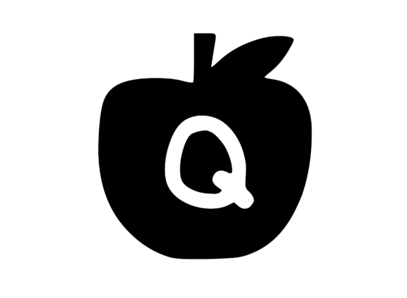 Apple with Children s Playful Mono: A Versatile Graphics and Crafts Asset