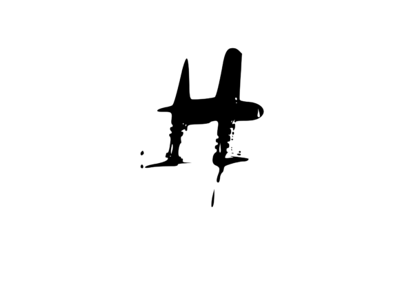 Creepy and Haunting Themed Mono for Crafts and Graphics