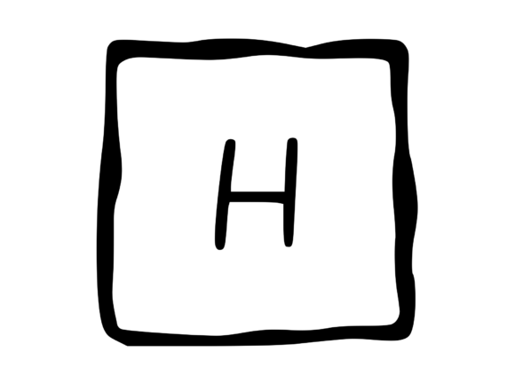 Hand Drawn Outlined Frame: A Versatile Graphic for Crafts