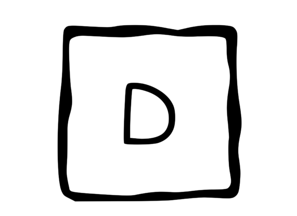 Hand Drawn Outlined Frame: A Versatile Graphics Tool for Crafts