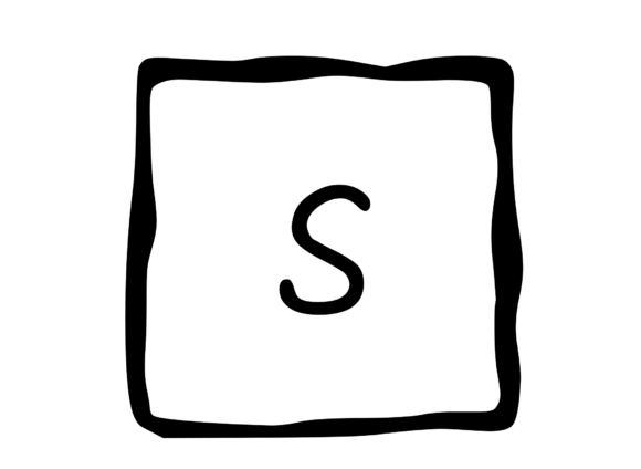 Hand Drawn Outlined Frame with Mono: A Versatile Graphics Asset for Crafts