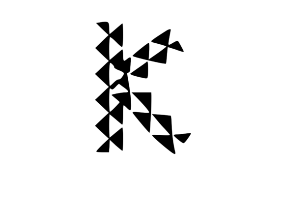 Playful Geometric Pattern for Creative Graphics and Crafts