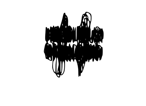 Quickly Scribbled Rough Mono: A Unique Graphics Asset for Crafts