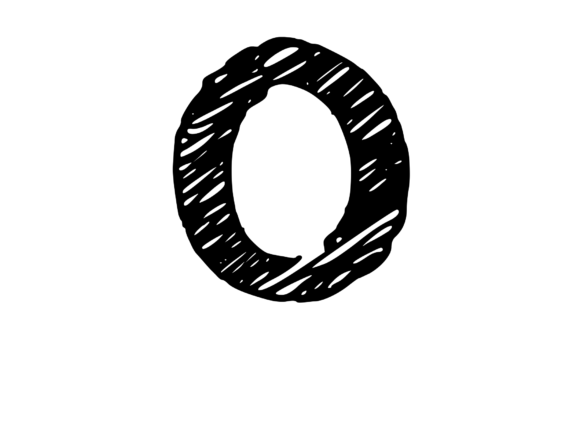 Rough and Messy Scribbled Mono 0: A Unique Craft Graphic