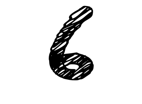 Rough and Messy Scribbled Mono 6: A Versatile Graphics Asset for Crafters