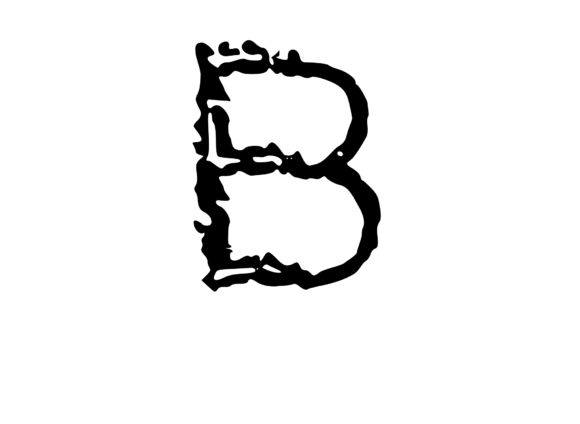 Scratched Mono Textured B: A Versatile Graphic for Local Brands