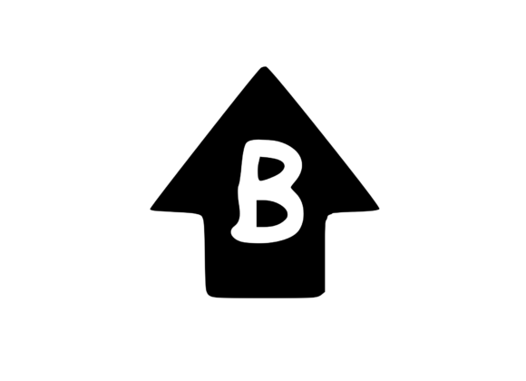Up Arrow with Children: A Playful Graphics Asset for Crafts